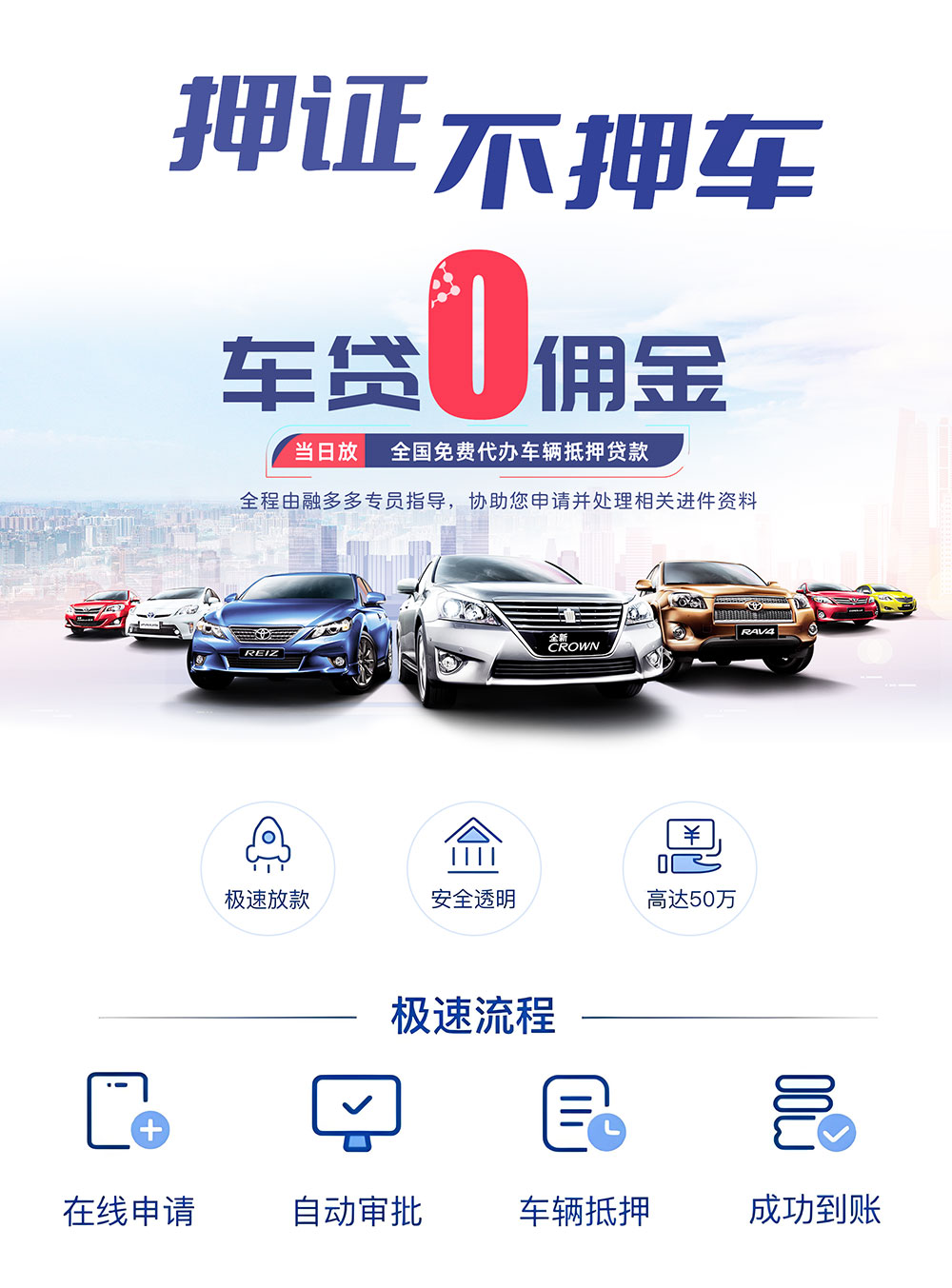 图片[1]⠂极速车抵贷，押证不押车，最高500000元